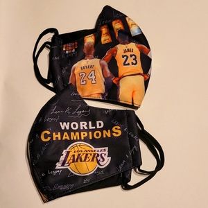 NWOT 2020 KOBE & LeBron Championship keepsake COVID-19 Mask